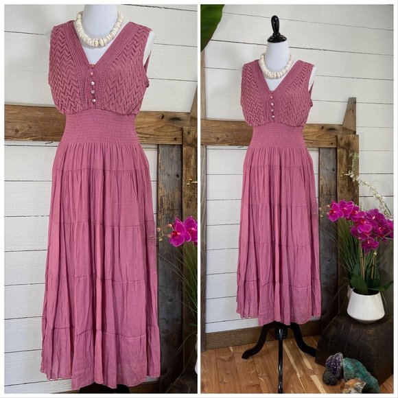 🎄j Gee Petite XL NWT Pink Summer Dress
